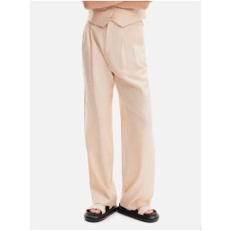 DESIGUAL PINK WOMEN'S TROUSERS