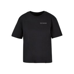 Women's T-shirt Sweet Blossom And Beauty Tee - black