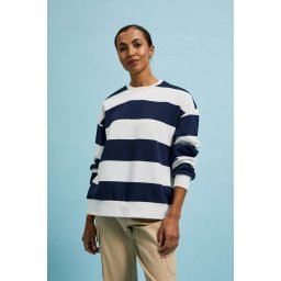 Marisse Women's Sweatshirt L-Bl-4310 Navy