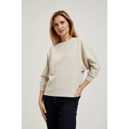 Marisse Women's Sweatshirt L-Bl-4306 L.Beige