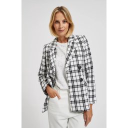 Marisse Women's Jacket L-Mr-4303 Black_White