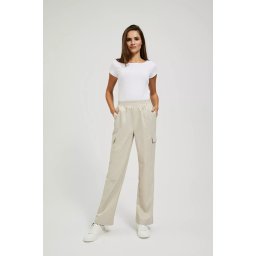 Marisse Women's Trousers L-Sp-4309 L.Beige