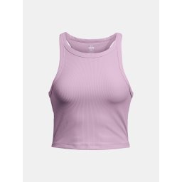 Under Armour Meridian Rib Crop Tank Top - PPL - Women