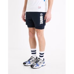 Celio Marvel Sports Shorts - Captain America - Mens