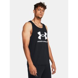 Under Armour Tank Top UA SPORTSTYLE LOGO TANK-BLK - Men