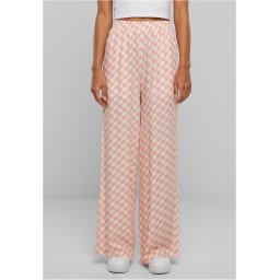Women's Viscose Resort Pants - Pink