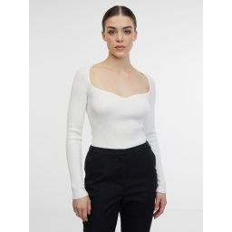 Orsay White women's bodysuit - Women's