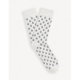 Celio Patterned Socks Gisoancre - Men's