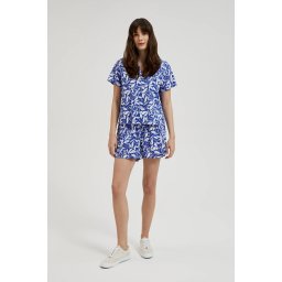 Marisse Women's Shorts L-Sh-4303 L.Navy
