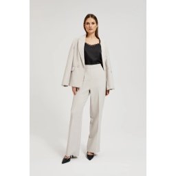 Marisse Women's Trousers L-Sp-4317 Grey