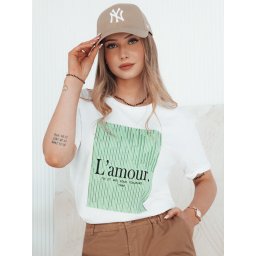 Дамска тениска LAMOUR бяла
