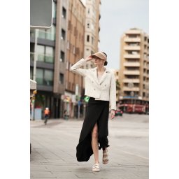 Marisse Women's Trousers L-Sp-4341 Black