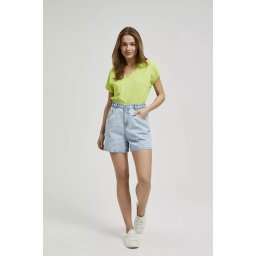 Marisse Women's Shorts L-Sh-4308 L.Blue