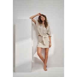 Marisse Women's Shorts L-Sh-4318 L.Beige