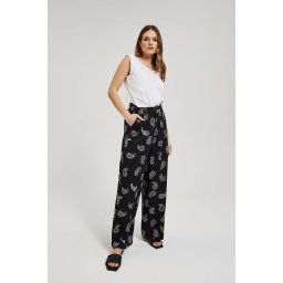 Marisse Women's Trousers L-Sp-4340 Black