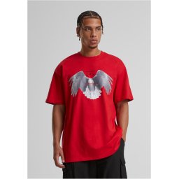 Men's T-shirt Sick Eagle Heavy Oversize red