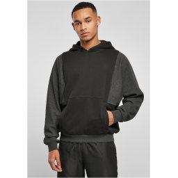 Cut On Sleeve Hoody black/charcoal