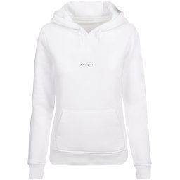 Women's sweatshirt I Don't Give A Hoody white