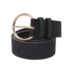 Basic Suede PU Belt black