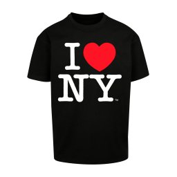 Men's T-Shirt I Love NY Oversize Black