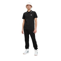 Fila Polo Neck T-Shirt Men's Black