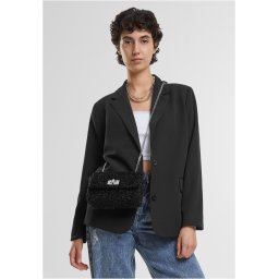 Women's long blazer black