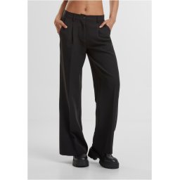 Women's wide-legged trousers black