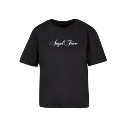 Women's T-shirt Angel Face black