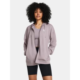 Under Armour Women's UA Rival Terry OS FZ Hooded - Women's