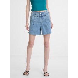 Orsay Light Blue Women's Denim Shorts - Women's