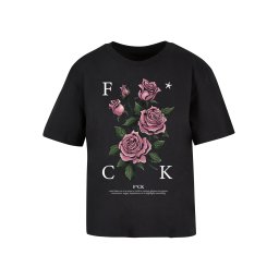 Women's T-Shirt F*cking Roses Black