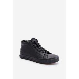 BIG STAR SHOES Мъжки маратонки с подплата с цип Черни Big Star MM174012