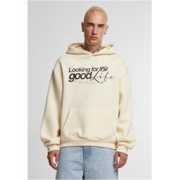 Men's hoodie For The Good cream
