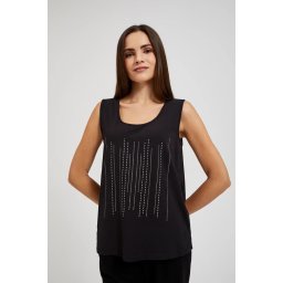 Marisse Women's Blouse L-Ts-4429 Black