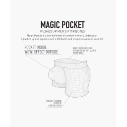 Bokserki męskie Magic Pocket
