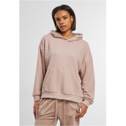 Women's Terry Oversized Hoodie powder pink