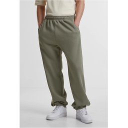 Men's basic sweatpants Fluffy light olive