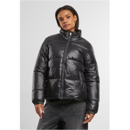 Women's Short Jacket Recycled Black