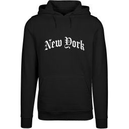 Men's hoodie New York Wording black
