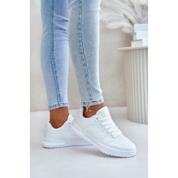 Women's sneakers Big Star Hi-Poly System White