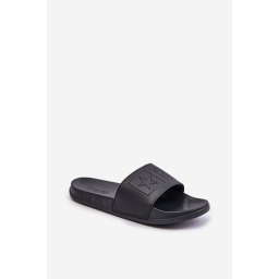 Lightweight men's slippers with Big Star logo black