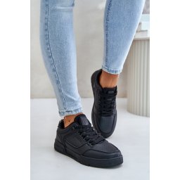 Women's sneakers Big Star Hi-Poly System Black