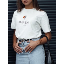Дамска тениска OLIVE TREE в екрю цвят