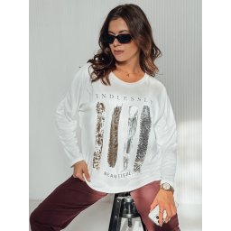 Дамска овърсайз блуза MODEZINE бяла