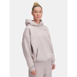 Women's sweatshirt Under Armour UA Icon HWT Flc OS Hdy-GRY - Women's
