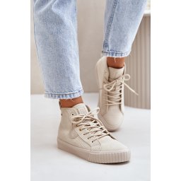 BIG STAR SHOES Затоплени Кадифени Маратонки За Жени Big Star