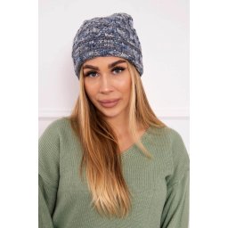 Women's cap Eliza K205 dark gray + jeans