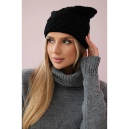 Women's cap Dagmara K332 black