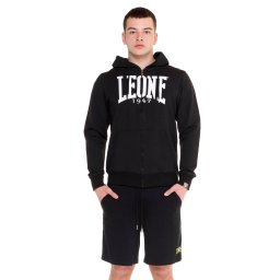 Leone Men's hooded zipsweat jacket