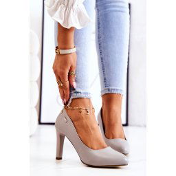 Sergio Leone Grey Campbell Дамски обувки Stiletto